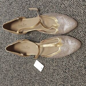 Sparklenet t-straps dance shoes